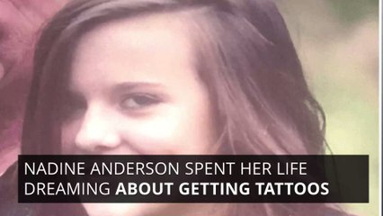 This woman covered her whole body in tattoos so she can look like her dad