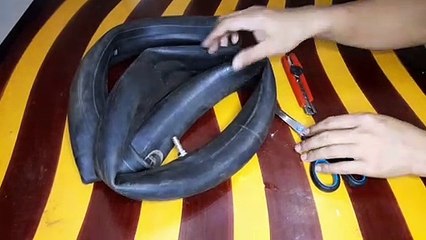 Buat Karet gelang dari ban bekas