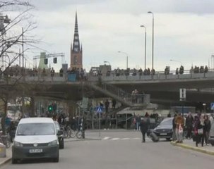 One man arrested after four killed in Sweden truck attack