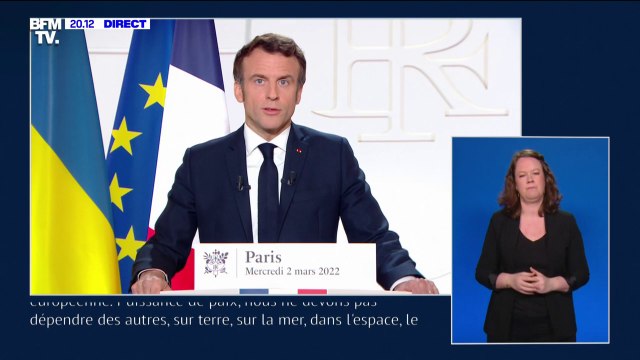 Indépendance de l'Europe: Emmanuel Macron annonce la tenue d'un sommet à Versailles les 10 et 11 mars avec les chefs d'État et de gouvernement européens