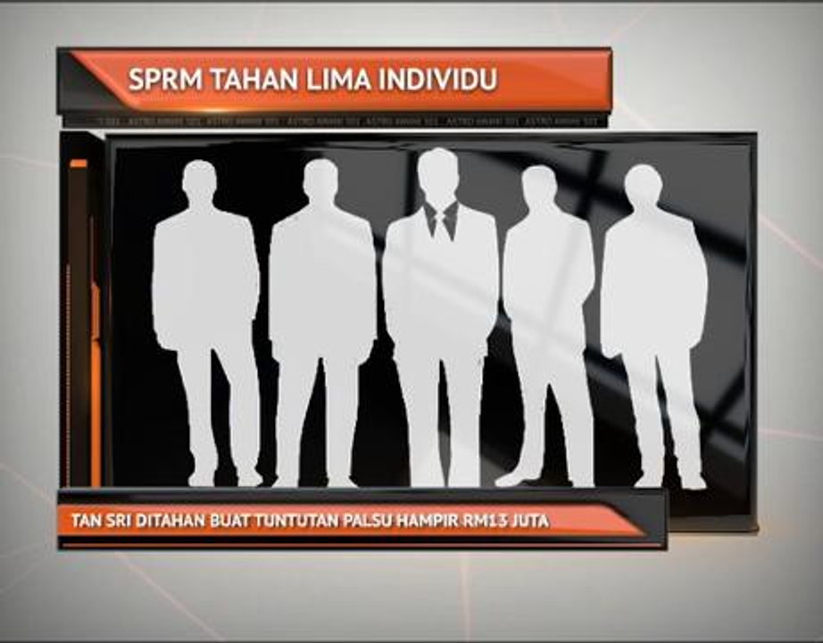 Tan Sri ditahan buat tuntutan palsu hampir RM13 juta