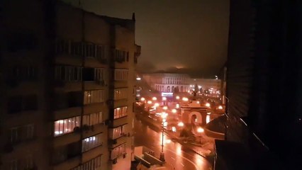 Kiev'de patlama sesleri