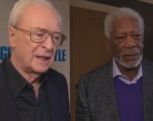 Morgan Freeman, Michael Caine talk ageism and 'bromance'