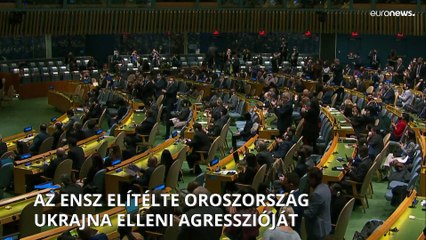 El a kezekkel Ukrajnától! Döntöttek az ENSZ közgyűlés rendkívüli ülésén