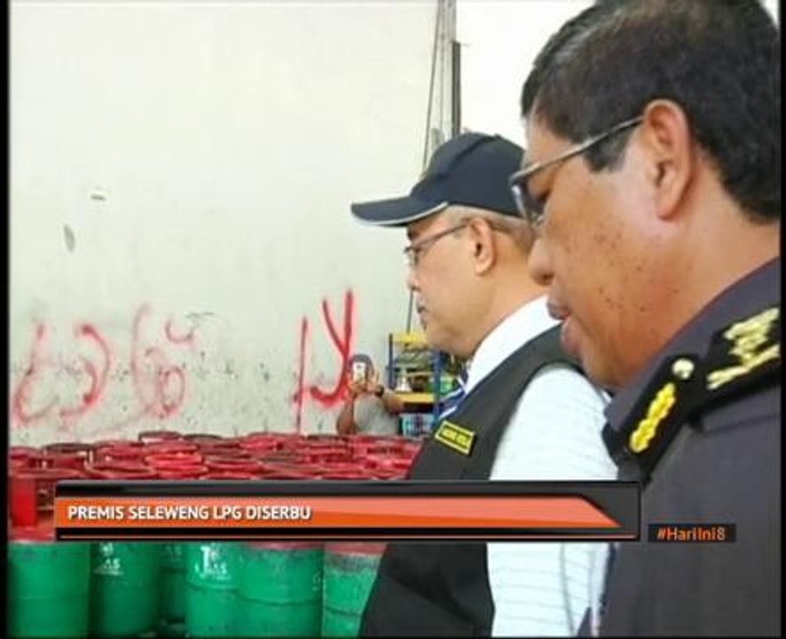 Premis seleweng LPG diserbu