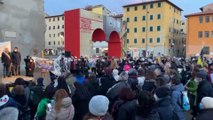 Livorno, manifestazione contro la guerra in Ucraina