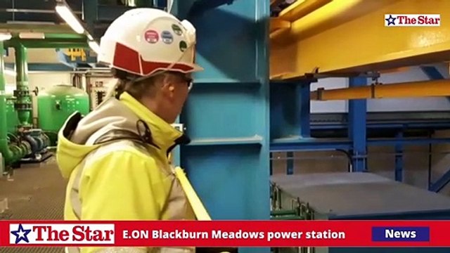 Take a tour around the E.ON Blackburn Meadows power station in Sheffield