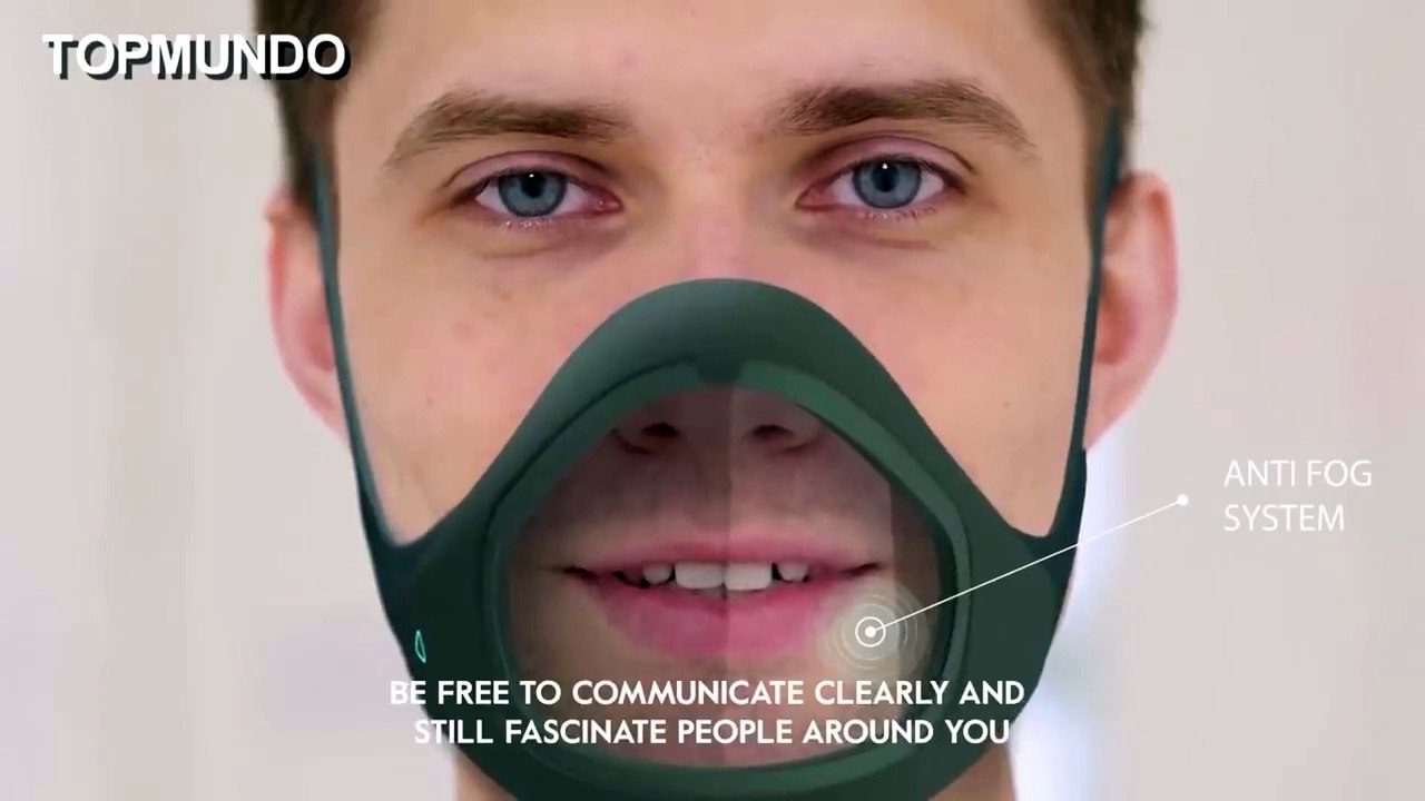 Tecnología.-  mascarilla inteligente que cuenta con un campo magnético.