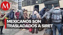 Familias mexicanas son trasladadas de Ucrania a Siret