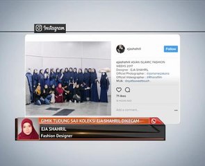 Gimik tudung saji koleksi rekaan pereka Eja Shahril dikecam