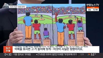 기본소득 공방…이 "순차 지급" 윤 "성장 위축"