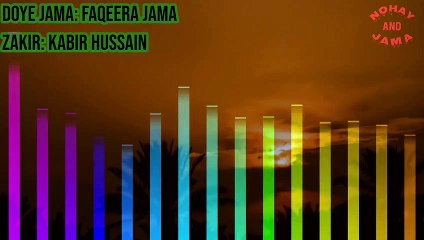 Faqeer Jama 2021 _ Bibi Sakina Doye Jama Matam _ Ramazan 2021 _ فقیر جامع