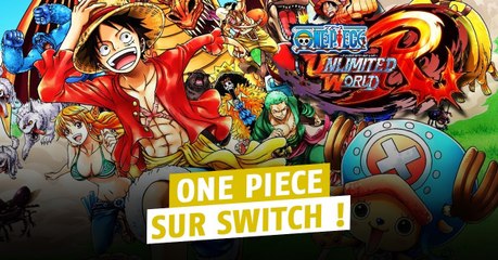 Nintendo Switch : One Piece Unlimited Red annoncé