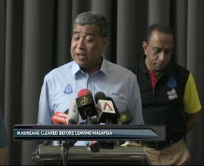 N.Korean suspects go home with Kim Jong Nam's body