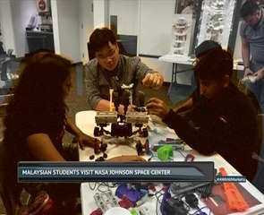 Malaysian students visit to NASA Johnson Space Center