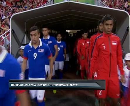 Harimau Malaysia now back to 'Harimau Malaya'