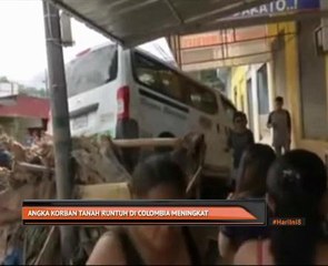 Angka korban tanah runtuh di Colombia meningkat