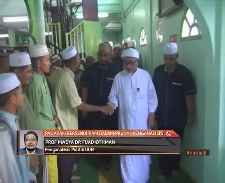 PAS akan bersendirian dalam PRU14 - Penganalisis