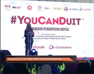 Penembusan jalur lebar Kedah akan dipertingkatkan