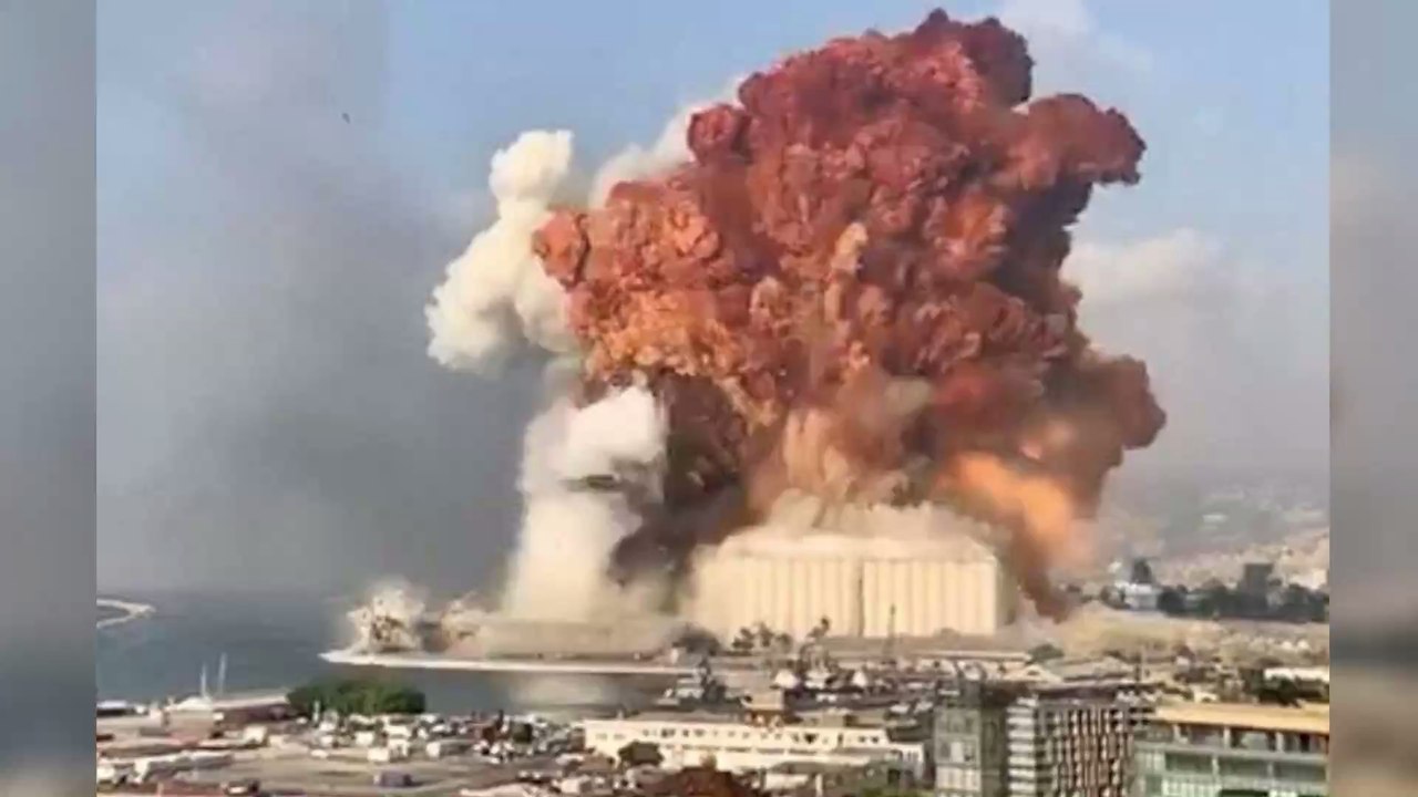 Images show the devastating effect of the Beirut explosion and what it would look like in other major cities