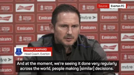 'It's the right thing to do' - Lampard backs Everton cutting ties with Russian companies