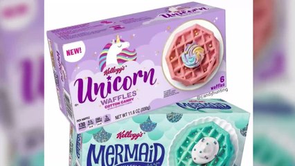 Kellogg's new 'blue waffles' have left customers in hysterics