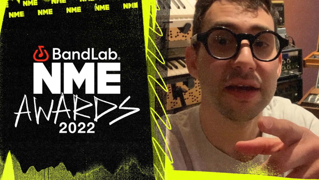 Jack Antonoff wins the Songwriter Award at the BandLab NME Awards 2022