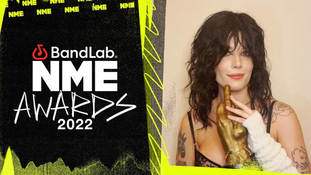 Halsey wins the Innovation Award at the BandLab NME Awards 2022