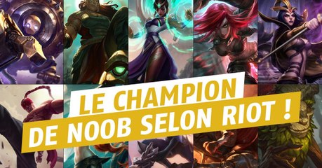 League of Legends : Riot révèle quel est le champion pour les noob