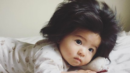 Baby Chanco: The Baby Born With The Hair We All Dream Of Having
