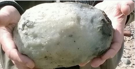 If ever you find this while walking on the beach, your life could change in an instant