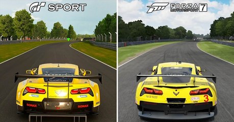 Forza 7 vs Grand Turismo Sport : comparatif des graphisme