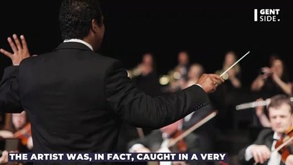 The audience Got way more than they paid for when this conductor's pants fall down in the middle of a concert