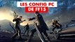 Final Fantasy 15 (PC) : configuration PC recommandées et minimales, benchmark du portage de FF15 !