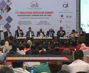 Persediaan Malaysia ke arah jadi Hab kecemerlangan pendidikan serantau