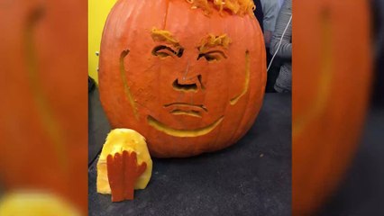 'Trumpkins': The disturbing new Halloween trend