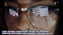 They earned 18 years of free internet by naming their baby after an internet service provider