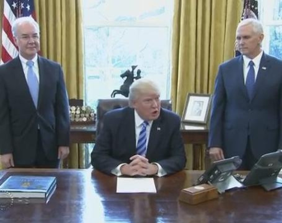 Healthcare failure a blow to Trump, GOP