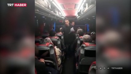 Dışişleri Bakan Yardımcısı Kıran, tahliye görüntülerini paylaştı