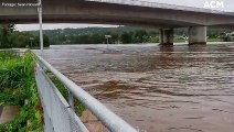 Nepean River at Penrith, NSW as evacuation orders given | March 3, 2022 | ACM