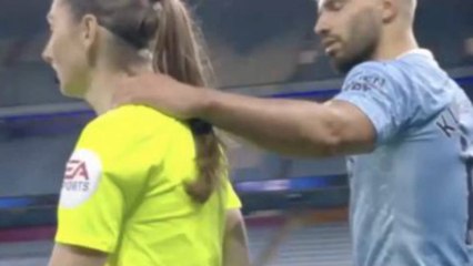 A woman referee was violently assaulted during an amateur football match