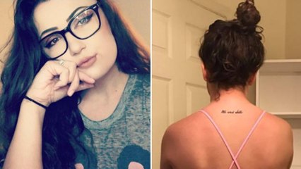 Her swimwear was considered 'too sexy' for a sauna