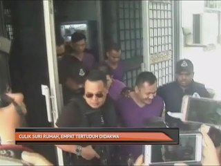Culik suri rumah, empat tertuduh didakwa