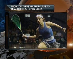 Nicol delivers masterclass to reach British Open semis