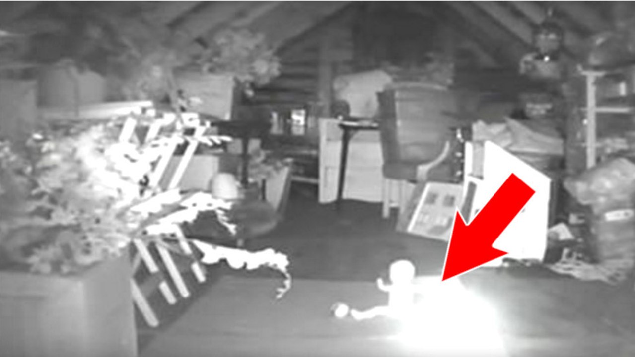 They installed a camera in their attic and it caught something terrifying