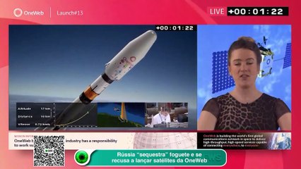 Rússia “sequestra” foguete e se recusa a lançar satélites da OneWeb