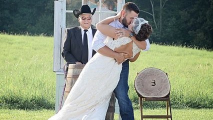 Woman's dream wedding comes true thanks to her dead grandfather