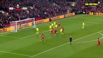 ملخص مباراة ليفربول ونوريتش سيتي 2-1 اليوم - تألق وثنائية مينامينو - مباراة نارية