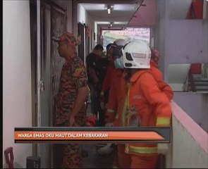 Warga emas OKU maut dalam kebakaran
