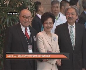 Carrie Lam dipilih untuk mengetuai Hong Kong